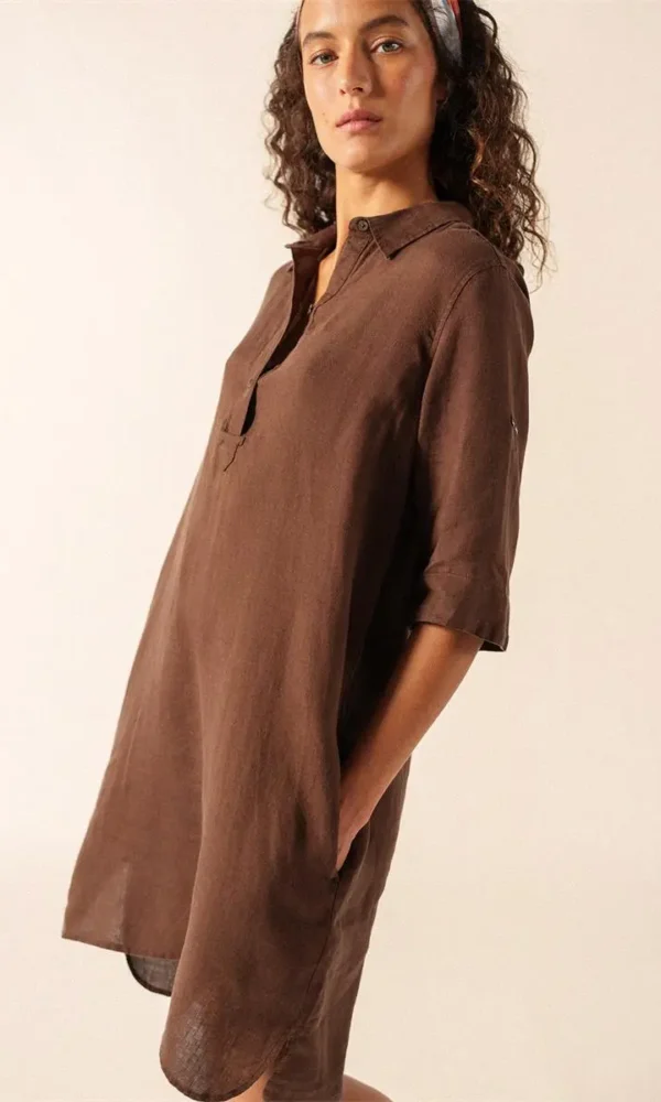 Kleid aus Leinen LEONIE LIN