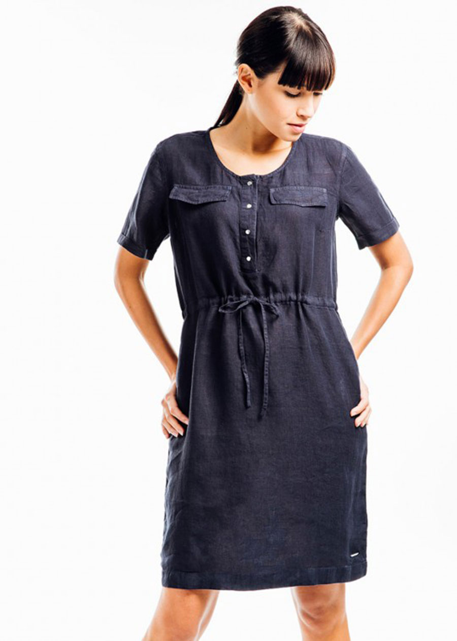 Kleid aus Leinen MAFALDA