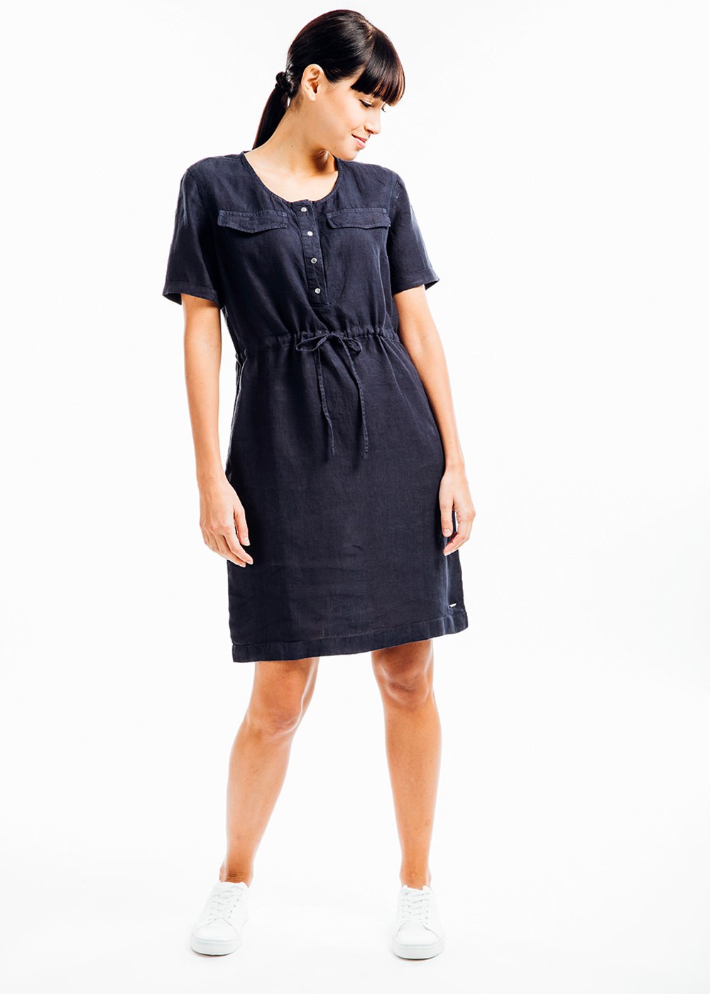 Kleid aus Leinen MAFALDA